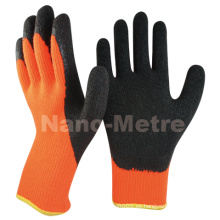 NMSAFETY uso de invierno guante de látex termo guante